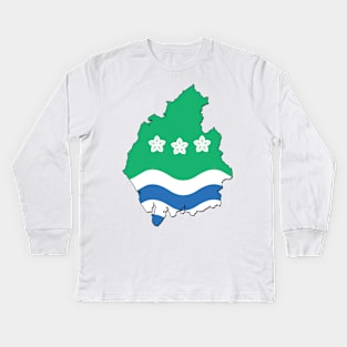 Cumbria Flag Kids Long Sleeve T-Shirt